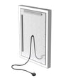 Frontlit/Backlit LED Lighted Bathroom Vanity Mirror with Frame, Anti-Fog, Touch Button, CRI 90+, Adjustable CCT & Memory, Magnum Style Load image into Gallery viewer, Frontlit/Backlit LED Lighted Bathroom Vanity Mirror with Frame, Anti-Fog, Touch Button, CRI 90+, Adjustable CCT & Memory, Magnum Style