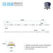 Outdoor Waterproof RGB LED Strip Lights, IP65 16.4ft, 12V, SMD 5050, 30 leds/Meter, UL, RoHS Listed, LED Lights for Bedroom, Kitchen, Home Decoration Load image into Gallery viewer, Outdoor Waterproof RGB LED Strip Lights, IP65 16.4ft, 12V, SMD 5050, 30 leds/Meter, UL, RoHS Listed, LED Lights for Bedroom, Kitchen, Home Decoration