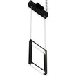 Dimmable LED Rectangle Pendant Chandelier Ceiling Light Fixture, 18W, 3000K, 900LM, For Living Room Dining Room Office Room Load image into Gallery viewer, Dimmable LED Rectangle Pendant Chandelier Ceiling Light Fixture, 18W, 3000K, 900LM, For Living Room Dining Room Office Room