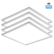 2x2 FT LED T-Bar Panel Light, 20W/30W/40W Wattage adjustable, 3000K/4000K/5000K CCT Changeable, 4800LM, >80 CRI, Dimmable, ETL, DLC Listed, For Offices, Schools, Hospitality, Retail Load image into Gallery viewer, 2x2 FT LED T-Bar Panel Light, 20W/30W/40W Wattage adjustable, 3000K/4000K/5000K CCT Changeable, 4800LM, >80 CRI, Dimmable, ETL, DLC Listed, For Offices, Schools, Hospitality, Retail