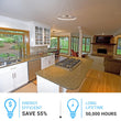 30W Round LED Pendant Light, Brushed Nickel Finish, Dimmable, 3000K (Warm White), 2900 Lumens, ETL Listed Load image into Gallery viewer, 30W Round LED Pendant Light, Brushed Nickel Finish, Dimmable, 3000K (Warm White), 2900 Lumens, ETL Listed