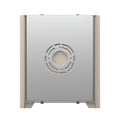 2-Light Brushed Nickel Wall Sconce, White Glass shade, Dimension: W10"xH11.75"xE4" Load image into Gallery viewer, 2-Light Brushed Nickel Wall Sconce, White Glass shade, Dimension: W10"xH11.75"xE4"