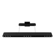 Integrated LED Linear Chandelier Light Fixture In Matte Black Body Finish, 9W, 3000K(warm white), 450LM, Dimmable Load image into Gallery viewer, Integrated LED Linear Chandelier Light Fixture In Matte Black Body Finish, 9W, 3000K(warm white), 450LM, Dimmable