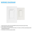 Wireless dimmer Manually Turn on/off and Dim Command Load image into Gallery viewer, Wireless dimmer Manually Turn on/off and Dim Command