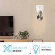 Bell Shape Wall Sconce Lighting Fixture, Brushed Nickel Finish, E26 Base, UL Listed for Dry Location, 3 Years Warranty Load image into Gallery viewer, Bell Shape Wall Sconce Lighting Fixture, Brushed Nickel Finish, E26 Base, UL Listed for Dry Location, 3 Years Warranty