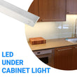 Under Cabinet LED Lighting, Dimmable, CRI90, White Finished, Direct Plug-in, Linkable, Color Changeable (3000K/4000K/5000K) Under Counter Lights for Kitchen, Desk, Workspace Load image into Gallery viewer, Under Cabinet LED Lighting, Dimmable, CRI90, White Finished, Direct Plug-in, Linkable, Color Changeable (3000K/4000K/5000K) Under Counter Lights for Kitchen, Desk, Workspace