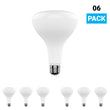 LED Light Bulbs BR40 15.5 Watt 3000K 1100 Lumens 120V Dimmable E26 Base Damp Location LED Indoor Recessed Flood Light Load image into Gallery viewer, LED Light Bulbs BR40 15.5 Watt 3000K 1100 Lumens 120V Dimmable E26 Base Damp Location LED Indoor Recessed Flood Light