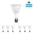 LED Flood Light Bulbs PAR30 Long Neck 12 Watt 5000K 800 Lumens Dimmable 120V E26 Base Damp Location Load image into Gallery viewer, LED Flood Light Bulbs PAR30 Long Neck 12 Watt 5000K 800 Lumens Dimmable 120V E26 Base Damp Location