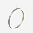 Ring 1-Light LED Unique Design Pendant, 34W, 3000K (Warm White), 1028LM, Dimmable, Aluminum Body Finish, Pendant Mounting Load image into Gallery viewer, Ring 1-Light LED Unique Design Pendant, 34W, 3000K (Warm White), 1028LM, Dimmable, Aluminum Body Finish, Pendant Mounting