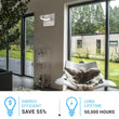 1-Ring Light, LED Wall Sconce Lighting Fixture, 8W, 3000K Warm White, 290LM, 120V Dimmable, For Bedroom Living Room Hallway Hotels Load image into Gallery viewer, 1-Ring Light, LED Wall Sconce Lighting Fixture, 8W, 3000K Warm White, 290LM, 120V Dimmable, For Bedroom Living Room Hallway Hotels