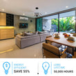 6-Light 30" Wide Modern/Contemporary Cage LED Chandelier Ceiling Light, 70W, 3000K, 3500LM, Adjustable Height Load image into Gallery viewer, 6-Light 30" Wide Modern/Contemporary Cage LED Chandelier Ceiling Light, 70W, 3000K, 3500LM, Adjustable Height