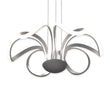 6-Light 30" Wide Modern/Contemporary Cage LED Chandelier Ceiling Light, 70W, 3000K, 3500LM, Adjustable Height Load image into Gallery viewer, 6-Light 30" Wide Modern/Contemporary Cage LED Chandelier Ceiling Light, 70W, 3000K, 3500LM, Adjustable Height