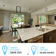 Dimmable LED Rectangle Pendant Chandelier Ceiling Light Fixture, 18W, 3000K, 900LM, For Living Room Dining Room Office Room Load image into Gallery viewer, Dimmable LED Rectangle Pendant Chandelier Ceiling Light Fixture, 18W, 3000K, 900LM, For Living Room Dining Room Office Room