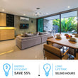 6-Light 30" Wide Modern/Contemporary Cage LED Chandelier Ceiling Light, 70W, 3000K, 3500LM, Adjustable Height Load image into Gallery viewer, 6-Light 30" Wide Modern/Contemporary Cage LED Chandelier Ceiling Light, 70W, 3000K, 3500LM, Adjustable Height