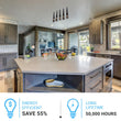 Chandeliers 5-lights, Dining Room Lighting Fixtures, 25W, 3000K, 1250LM, Hanging Light with Wires For Kitchen Island Dining Room Living Room Cafe Pub Load image into Gallery viewer, Chandeliers 5-lights, Dining Room Lighting Fixtures, 25W, 3000K, 1250LM, Hanging Light with Wires For Kitchen Island Dining Room Living Room Cafe Pub