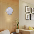 LED Wall Sconce Light For Living Room Lighting, 10W 3000K (Warm White) 483LM 120V Dimmable, Round Load image into Gallery viewer, LED Wall Sconce Light For Living Room Lighting, 10W 3000K (Warm White) 483LM 120V Dimmable, Round