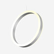 Ring 1-Light LED Unique Design Pendant, 34W, 3000K (Warm White), 1028LM, Dimmable, Aluminum Body Finish, Pendant Mounting Load image into Gallery viewer, Ring 1-Light LED Unique Design Pendant, 34W, 3000K (Warm White), 1028LM, Dimmable, Aluminum Body Finish, Pendant Mounting