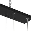 2-Rectangle Lights, 38W, 3000K, 1900LM, LED Kitchen Island Light Pendant For Dining Living Room, Dimmable, Matte black Body Finish Load image into Gallery viewer, 2-Rectangle Lights, 38W, 3000K, 1900LM, LED Kitchen Island Light Pendant For Dining Living Room, Dimmable, Matte black Body Finish