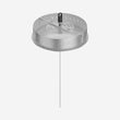 Ring 1-Light LED Unique Design Pendant, 34W, 3000K (Warm White), 1028LM, Dimmable, Aluminum Body Finish, Pendant Mounting Load image into Gallery viewer, Ring 1-Light LED Unique Design Pendant, 34W, 3000K (Warm White), 1028LM, Dimmable, Aluminum Body Finish, Pendant Mounting