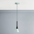 Modern Cone Pendant Lighting, 7W, 3000K, 340LM, Sand white Body Finish, Dimmable, 1-Light Load image into Gallery viewer, Modern Cone Pendant Lighting, 7W, 3000K, 340LM, Sand white Body Finish, Dimmable, 1-Light
