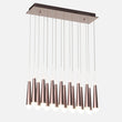 16-Light Chandelier, Industrial Hanging/ Suspension Light Fixture, 112W, 3000K(warm white), 5600LM, Island Pendant Light, Dimmable Load image into Gallery viewer, 16-Light Chandelier, Industrial Hanging/ Suspension Light Fixture, 112W, 3000K(warm white), 5600LM, Island Pendant Light, Dimmable