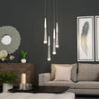 Living Room Pendant For Low Ceiling, 7W, 3000K (Warm White), 348LM, Dimmable, Pendant Mounting Load image into Gallery viewer, Living Room Pendant For Low Ceiling, 7W, 3000K (Warm White), 348LM, Dimmable, Pendant Mounting