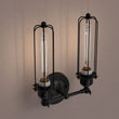 Birdcage Shape Bathroom Light Fixtures, Matte Black Finish, 1-Light/2-Light, E26 Base, UL Listed, For Dry Locations, Wall Mount, Bathroom Vanity Lighting Load image into Gallery viewer, Birdcage Shape Bathroom Light Fixtures, Matte Black Finish, 1-Light/2-Light, E26 Base, UL Listed, For Dry Locations, Wall Mount, Bathroom Vanity Lighting
