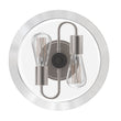 Semi Flush Mount Ceiling Lights, 2-Lights E26 Base, Round, UL Listed for Damp Location, 3 Years Warranty Load image into Gallery viewer, Semi Flush Mount Ceiling Lights, 2-Lights E26 Base, Round, UL Listed for Damp Location, 3 Years Warranty