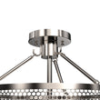 Semi Flush Mount Ceiling Lights, Drum Shape, Steel Cage Matte Black Finish, E26 Base, UL Listed, 3 Years Warranty Load image into Gallery viewer, Semi Flush Mount Ceiling Lights, Drum Shape, Steel Cage Matte Black Finish, E26 Base, UL Listed, 3 Years Warranty
