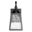 12W LED Outdoor Wall Lantern Fixture with Water Glass Shade, 4000K (Cool White), Dimmable, ETL Listed Load image into Gallery viewer, 12W LED Outdoor Wall Lantern Fixture with Water Glass Shade, 4000K (Cool White), Dimmable, ETL Listed
