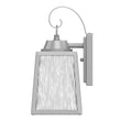 12W LED Outdoor Wall Lantern Fixture with Water Glass Shade, 4000K (Cool White), Dimmable, ETL Listed Load image into Gallery viewer, 12W LED Outdoor Wall Lantern Fixture with Water Glass Shade, 4000K (Cool White), Dimmable, ETL Listed