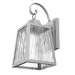 12W LED Outdoor Wall Lantern Fixture with Water Glass Shade, 4000K (Cool White), Dimmable, ETL Listed Load image into Gallery viewer, 12W LED Outdoor Wall Lantern Fixture with Water Glass Shade, 4000K (Cool White), Dimmable, ETL Listed