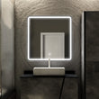 LED Lighted Bathroom Vanity Mirror With Shelf, Wall-Mounted, Touch Switch,  Anti-Fog Adjustable Color Temperature & Remembrance, CRI 90+, Lighted Makeup Mirrors, Raven Style Load image into Gallery viewer, LED Lighted Bathroom Vanity Mirror With Shelf, Wall-Mounted, Touch Switch,  Anti-Fog Adjustable Color Temperature & Remembrance, CRI 90+, Lighted Makeup Mirrors, Raven Style