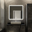 LED Lighted Bathroom Vanity Mirror With Shelf, Wall-Mounted, Touch Switch,  Anti-Fog Adjustable Color Temperature & Remembrance, CRI 90+, Lighted Makeup Mirrors, Raven Style Load image into Gallery viewer, LED Lighted Bathroom Vanity Mirror With Shelf, Wall-Mounted, Touch Switch,  Anti-Fog Adjustable Color Temperature & Remembrance, CRI 90+, Lighted Makeup Mirrors, Raven Style