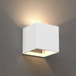 9W Square Shape LED Wall Sconce, 3000K Warm White, 500LM, Clear Glass, Wall Mount, 120V Triac Dimmable ETL Damp Location Load image into Gallery viewer, 9W Square Shape LED Wall Sconce, 3000K Warm White, 500LM, Clear Glass, Wall Mount, 120V Triac Dimmable ETL Damp Location