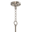 Flared Shape Chandelier Lighting Fixture with Clear Glass Shades, E26 Base, UL Listed for Damp Location, 3 Years Warranty Load image into Gallery viewer, Flared Shape Chandelier Lighting Fixture with Clear Glass Shades, E26 Base, UL Listed for Damp Location, 3 Years Warranty