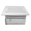 Ultra Quiet Bathroom Exhaust Fan w/ LED Light 4000K, 1000LM, 100 CFM, 0.8 Sones, Ceiling/Wall Mounted Load image into Gallery viewer, Ultra Quiet Bathroom Exhaust Fan w/ LED Light 4000K, 1000LM, 100 CFM, 0.8 Sones, Ceiling/Wall Mounted
