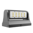 Outdoor Rotatable LED Wall Pack Light 40W 5700K 5400 Lumens, UL, DLC Listed, Bronze Finish, Waterproof Wall Light Load image into Gallery viewer, Outdoor Rotatable LED Wall Pack Light 40W 5700K 5400 Lumens, UL, DLC Listed, Bronze Finish, Waterproof Wall Light