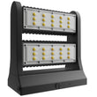 Rotatable LED Wall Pack Light 80W 5700K, 10800LM, Black, UL, DLC Premium, IP65, Adjustable Head Can be used as Up/Down Light, Outdoor Rotatable Wall Light Load image into Gallery viewer, Rotatable LED Wall Pack Light 80W 5700K, 10800LM, Black, UL, DLC Premium, IP65, Adjustable Head Can be used as Up/Down Light, Outdoor Rotatable Wall Light