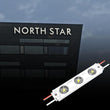 LED Module Lights, Pure White, 3LEDs/Mod, DC12V, 1W, LED Waterproof Decorative Light for Letter Sign Advertising Signs with Tape Adhesive Backside Load image into Gallery viewer, LED Module Lights, Pure White, 3LEDs/Mod, DC12V, 1W, LED Waterproof Decorative Light for Letter Sign Advertising Signs with Tape Adhesive Backside