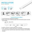 Hybrid T8 4ft LED Tube/Bulb - 22w/20w/18w/15w/ 12w/10w Wattage Adjustable, 130lm/w, 3000k/3500k/4000k/5000k/ 6000k/6500k CCT Changeable, Frosted, Base G13, Single End/Double End Power - Ballast Compatible or Bypass Load image into Gallery viewer, Hybrid T8 4ft LED Tube/Bulb - 22w/20w/18w/15w/ 12w/10w Wattage Adjustable, 130lm/w, 3000k/3500k/4000k/5000k/ 6000k/6500k CCT Changeable, Frosted, Base G13, Single End/Double End Power - Ballast Compatible or Bypass
