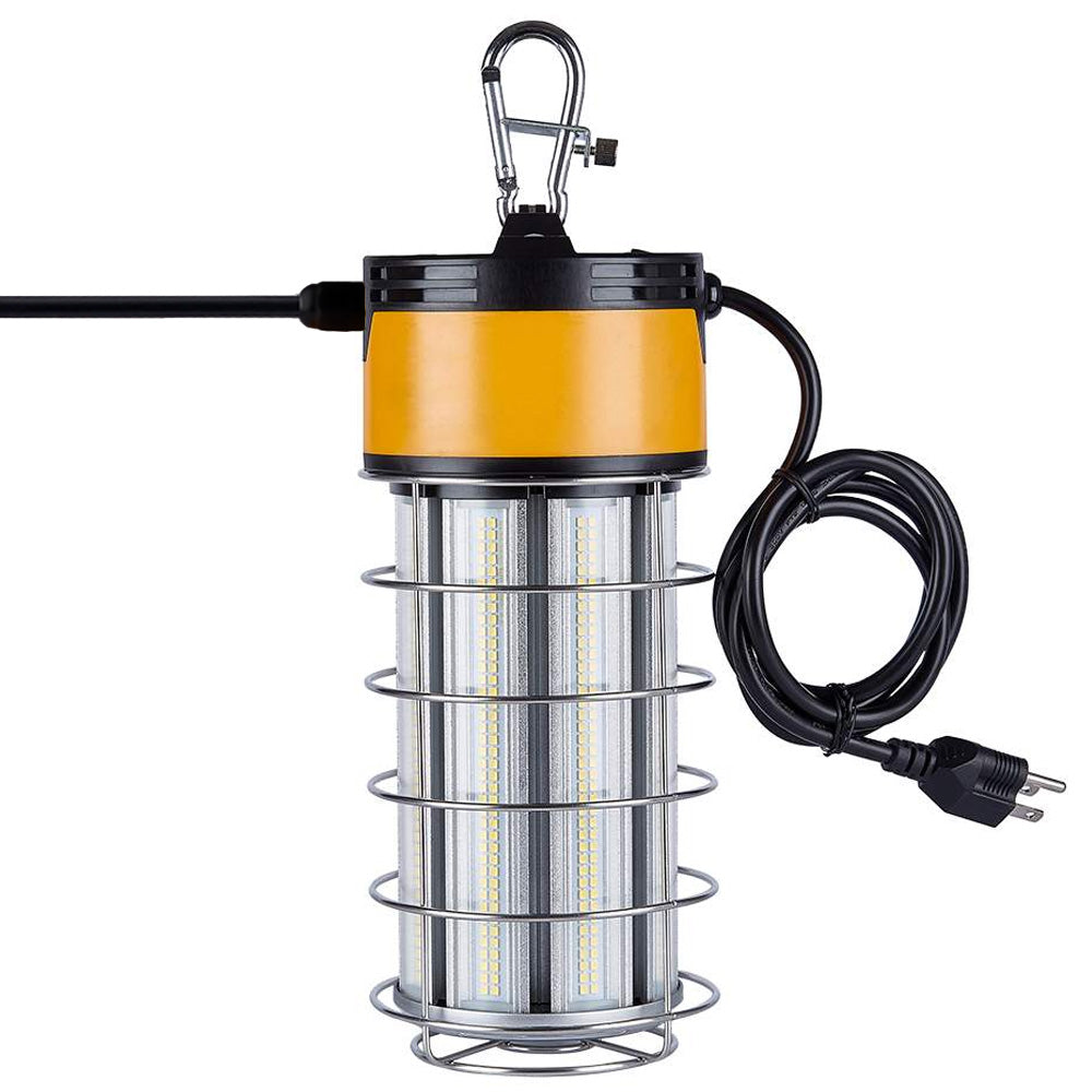 150W LED Temporary Work Light Fixture with cage , 5000K , 18000