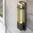 Bubble Glass LED Indoor Outdoor Wall Sconce Light, 12W, Dimmable, 4000K, 600lm, ETL Listed(Wet Location), For Front Door, Doorway, Foyer, Corridor, Balcony, Patio and Porch Load image into Gallery viewer, Bubble Glass LED Indoor Outdoor Wall Sconce Light, 12W, Dimmable, 4000K, 600lm, ETL Listed(Wet Location), For Front Door, Doorway, Foyer, Corridor, Balcony, Patio and Porch