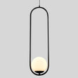 1-Light, Single Bell Pendant Chandelier, 9W, 3000K, Matte Black Body Finish, Dimmable Load image into Gallery viewer, 1-Light, Single Bell Pendant Chandelier, 9W, 3000K, Matte Black Body Finish, Dimmable