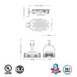 Retrofit Kit 150W 5700K - LEDMyplace Load image into Gallery viewer, Retrofit Kit 150W 5700K - LEDMyplace