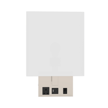 Load image into Gallery viewer, 1 - Light, Decorative Wall Sconces Light with 1 Switch, 1 USB, 1 Type C &amp; 1 Outlet, Satin Nickel Finish w/ White shade, Wall Mounted Lamps for Home Hotel Corridor Restaurant - LEDMyPlace