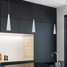 Load image into Gallery viewer, 1 - Light, Modern LED Three Dimensional Triangle Geometric Chandeliers, 6W, 3000K, 462LM, Dimmable - LEDMyPlace