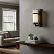 Load image into Gallery viewer, 1 - Light, Oil Rubbed Bronze/Satin Nickel Finish Wall Sconce with White Glass shade, Wall Mounted Lamps for Home Hotel Corridor Restaurant - LEDMyPlace