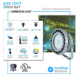 Load image into Gallery viewer, 100 Watt LED Explosion Proof Round High Bay Light, B Series, Non Dimmable, 5000K, 13500LM, AC100 - 277V, IP66, Hazardous Location Lighting Fixtures - LEDMyPlace