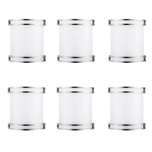 Load image into Gallery viewer, 10.25" Dimmable Half Cylinder LED Wall Sconce BN Color, 17W, 1100 Lumens, AC120V, For Living Room, Bedroom, Hallway, Kitchen - LEDMyPlace